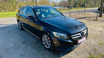 Mercedes-Benz C 180, Auto's, Mercedes-Benz, Achterwielaandrijving, Euro 6, Leder en Stof, Zwart