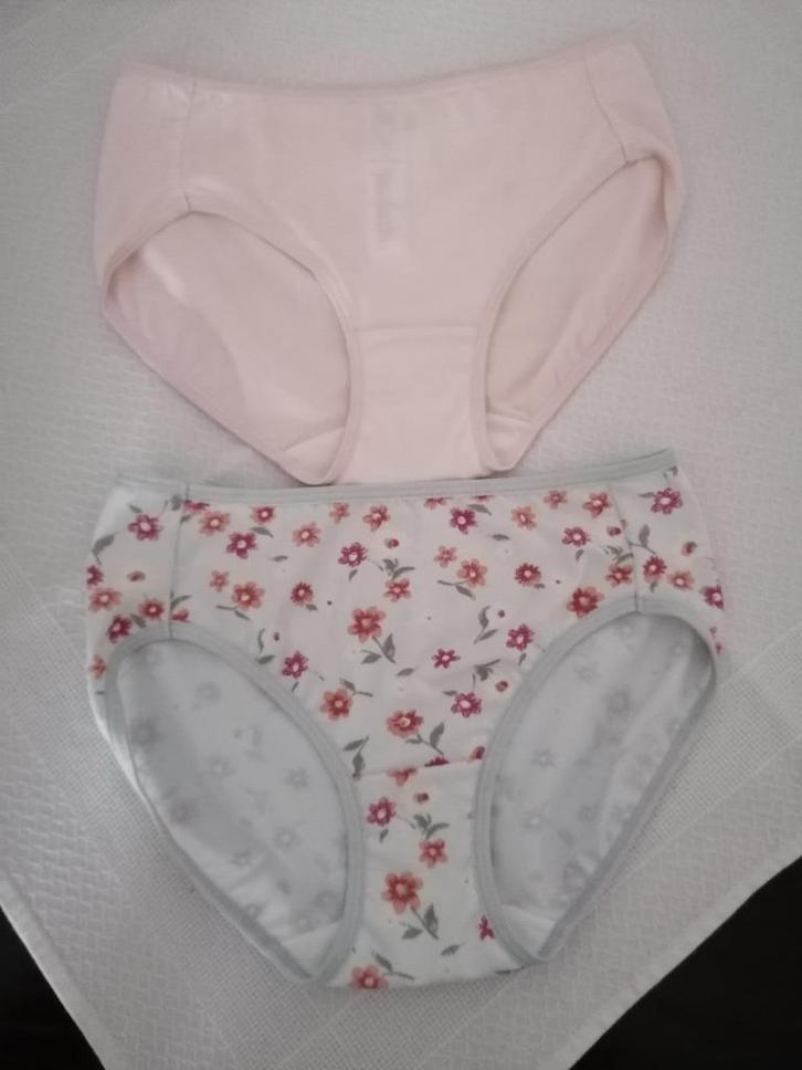 Set van 2 meisjesslips, nieuw, maat S, merk Intai, Kleding | Dames, Ondergoed en Lingerie, Slip, Roze, Ophalen