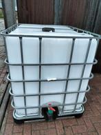 Ibc tanks vaten regenton houtkrat vloeistoftank slowfeeder, Ophalen, Gebruikt