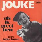 Jouke – Als Ik Groot Ben (7"), Cd's en Dvd's, Vinyl Singles, Nederlandstalig, Gebruikt, Ophalen of Verzenden, 7 inch