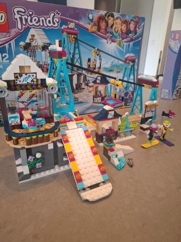 Lego friend skilift, ijspiste, chalet, Enlèvement, Comme neuf, Lego