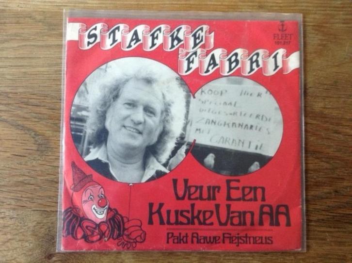 single stafke fabri, Cd's en Dvd's, Vinyl Singles, Single, Nederlandstalig, 7 inch, Ophalen of Verzenden