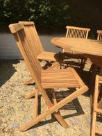 Teck neuf huilé: chaises en teck huilés pliantes (42€ à 55€), Jardin & Terrasse, Chaises de jardin, Enlèvement, Pliant, Bois de teck