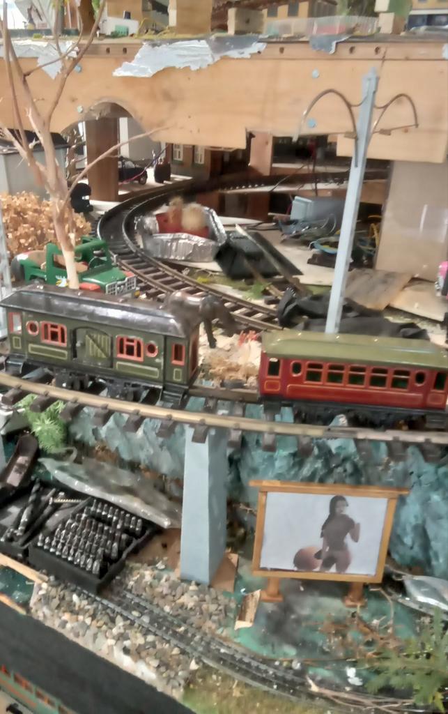 spoor 0 2 wagons, Antiek en Kunst, Antiek | Speelgoed, Ophalen of Verzenden