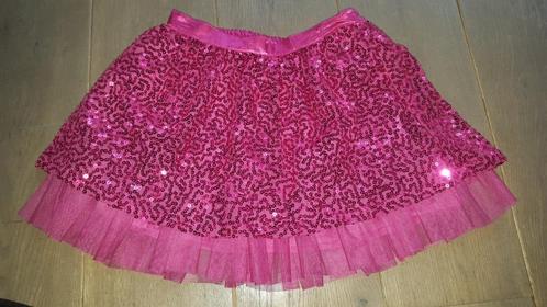 Rok met glitter en tulle van Benetton in maat 122 / 128, Kinderen en Baby's, Kinderkleding | Maat 122, Zo goed als nieuw, Meisje