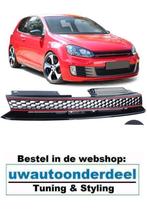 Embleemloze Sport Grill Hoogglans Zwart Geschikt voor Golf 6, Verzenden