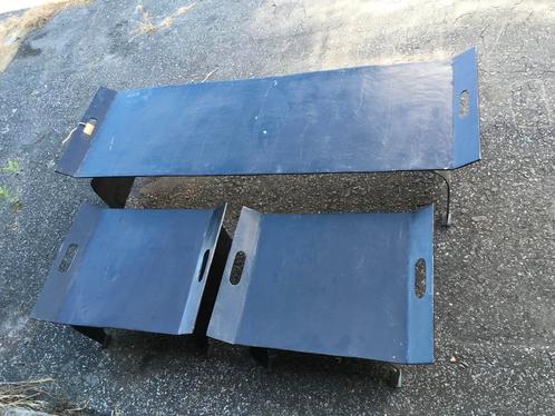Nieuwe stevige metalen salontafel met 2 bijzettafeltjes, Huis en Inrichting, Woonaccessoires | Overige, Nieuw, Ophalen