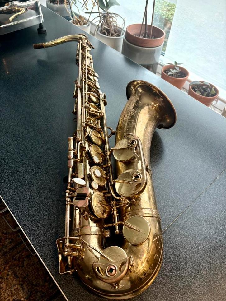 Selmer Super Action 80 Series 1 Tenorsaxofoon, Muziek en Instrumenten, Blaasinstrumenten | Saxofoons, Gebruikt, Tenor, Met koffer