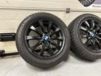 17inch BMW Black Style 159 Velgen set! Zgn A merk Band! 5x12, 17 inch, Banden en Velgen, Gebruikt, Personenwagen