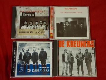 4 cd´s De Kreuners beschikbaar voor biedingen