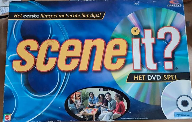 Gezelschapsspel : scene it, Hobby en Vrije tijd, Gezelschapsspellen | Bordspellen, Zo goed als nieuw, Ophalen of Verzenden