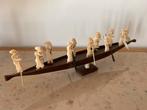 Boot met roeiers, Antiek en Kunst, Ophalen of Verzenden