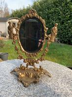 Miroir psyché en Bronze sur pied, Antiquités & Art, Antiquités | Miroirs, Ovale, Moins de 50 cm, Moins de 100 cm