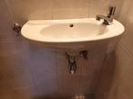 Wc lavabo + spiegel, Doe-het-zelf en Bouw, Sanitair, Ophalen, Gebruikt, Kraan