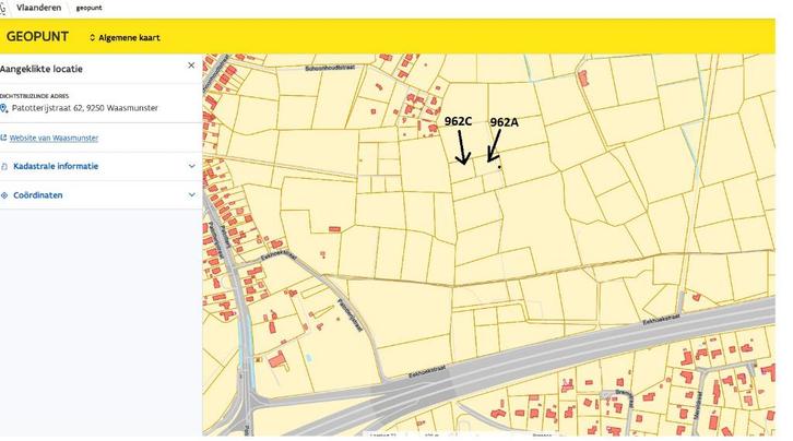 2 percelen bos, afdeling SINT-NIKLAAS 9 AFD/BELSELE/, Immo, Terrains & Terrains à bâtir, 1500 m² ou plus, Ventes sans courtier