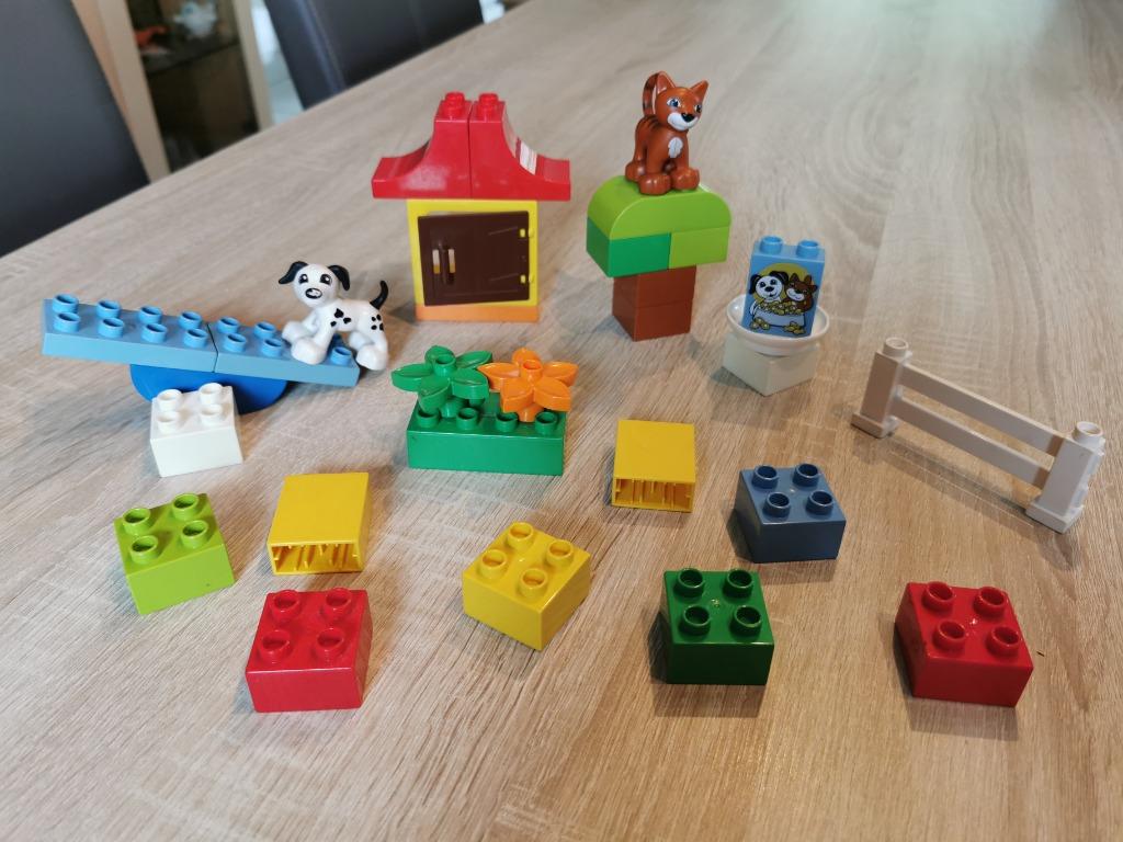 duplo 4624 - ensemble de briques chat et chien, Enlèvement ou Envoi, Utilisé, Ensemble complet, Duplo