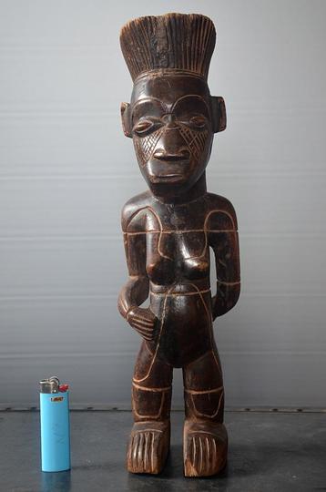 Statue africaine Mangbetu Congo, Enlèvement ou Envoi