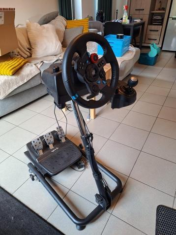 g29 logitech stuur met stuurstand, Enlèvement, Comme neuf, Logitech