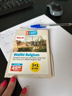 walibi tickets (24.5 euro pp)geldig tot 30/6/2024, Tickets & Billets, Trois personnes ou plus