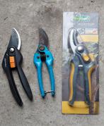 3 sécateur de fiskars  gardena 2 neuf, Tuin en Terras, Ophalen of Verzenden, Zo goed als nieuw