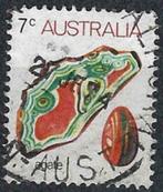 Australie 1973 - Yvert 504 - Zeefauna en mineralen (ST), Verzenden, Gestempeld