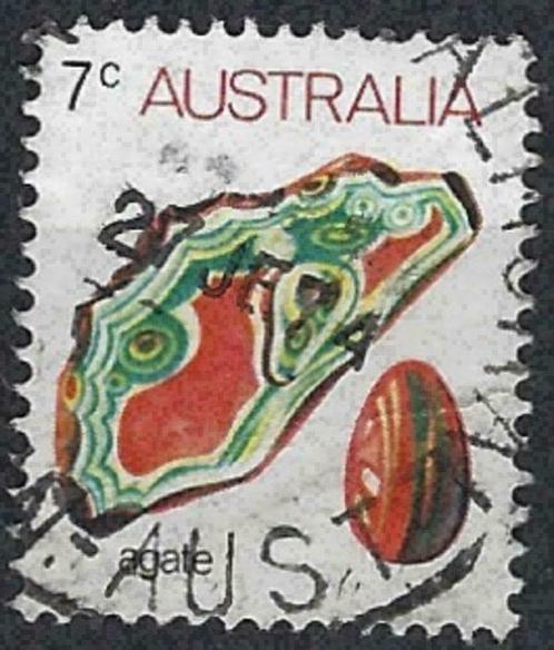 Australie 1973 - Yvert 504 - Zeefauna en mineralen (ST), Postzegels en Munten, Postzegels | Oceanië, Gestempeld, Verzenden