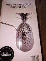 cocktailglas in INOX ananas nieuw, Ophalen of Verzenden, Nieuw, Overige typen