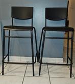 2 Chaises de bar/tabourets IKEA STIG, Comme neuf, Enlèvement, 2 tabourets