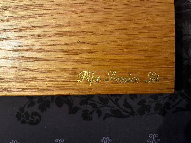 Zeer zeldzaam vintage professionele pijp cleaning set, Verzamelen, Rookartikelen, Aanstekers en Luciferdoosjes, Zo goed als nieuw