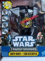 Robot star wars Transformers Darth vader Hasbro, Figurine, Enlèvement ou Envoi, Neuf