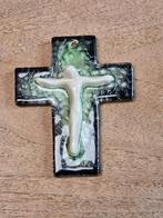 Vintage emaillen kruisbeeld - origine Spanje, Enlèvement