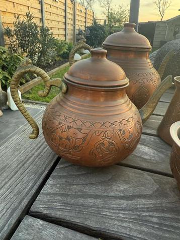 4 delig koperen ornament beschikbaar voor biedingen