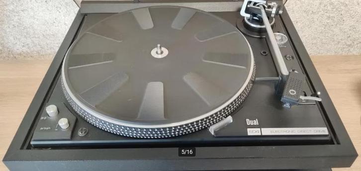 Dual C 604 platine + cellule Grado Red + 3 accessoires, TV, Hi-fi & Vidéo, Tourne-disques, Utilisé, Tourne-disque, Dual, Réglage pitch