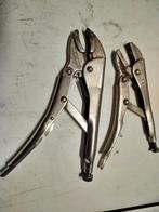 2 pinces etau, Enlèvement