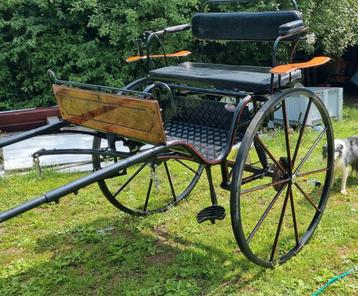Voiture d'attelage "Tilburry", Utilisé, Autres types, Cheval