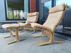 Vintage Scandinavische loungers, Huis en Inrichting, Fauteuils, Ophalen, Zo goed als nieuw