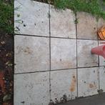 Gratis 21terrastegels, Tuin en Terras, Tegels en Klinkers, Ophalen, Zo goed als nieuw, Terrastegels