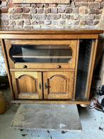 tv kast, Ophalen, Gebruikt, Eikenhout, 50 tot 100 cm