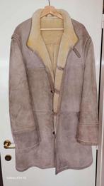 winterjas in schapenvacht, Zo goed als nieuw, Maat 56/58 (XL), Beige