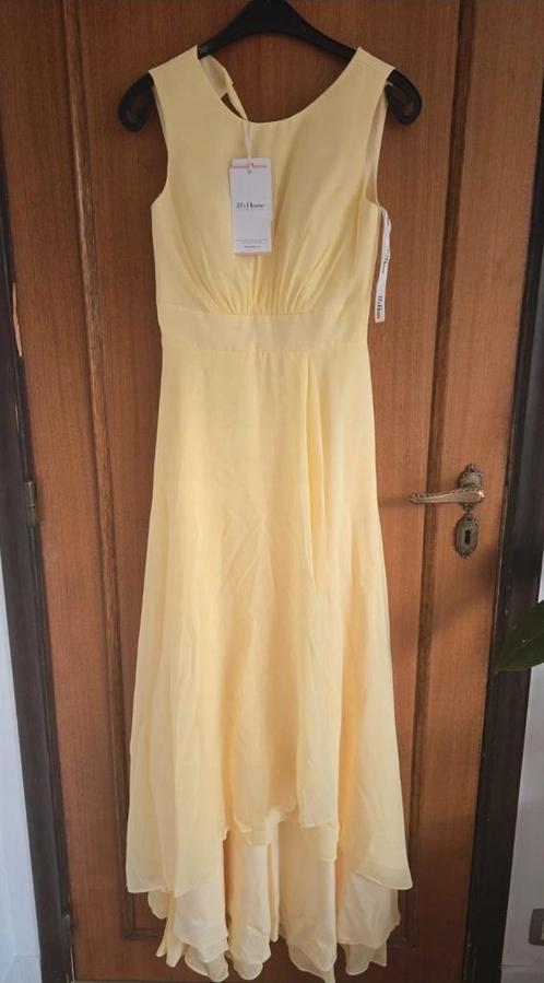 Nieuwe jurk van JJ'S House maat 36. Dafodill/narcissen geel, Kleding | Dames, Gelegenheidskleding, Nieuw, Maat 36 (S), Geel, Ophalen of Verzenden