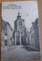 POPERINGE > Carte postale 1915 > Eglise Saint-Martinus > Fra, Affranchie, Flandre Occidentale, Enlèvement ou Envoi, Avant 1920