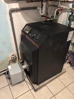 Olieketel, Ophalen, Gebruikt