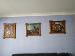 ensemble 3 cadre reproduction peintre flamands, Maison & Meubles, Enlèvement, Neuf