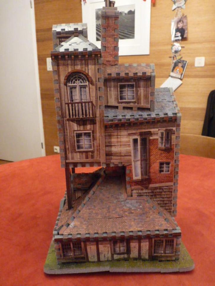 Harry Potter's House Puzzele 3D, Verzamelen, Harry Potter, Zo goed als nieuw, Spel, Ophalen