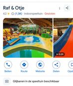 Binnenspeeltuin Raf en Otje, Eén persoon