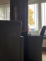 stoelen, Huis en Inrichting, Stoelen, Ophalen, Twee, Leer, Zo goed als nieuw