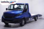 Iveco Daily 35S21 210 pk Aut. Autotransporter BPM vrij Lucht, Auto's, Bestelwagens en Lichte vracht, Automaat, Iveco, Blauw, Bedrijf