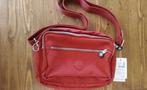 Kipling Deena rode schoudertas, Verzenden, Zo goed als nieuw, Rood, Kipling