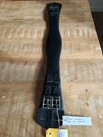 Massimo dressuursingel leder met elastiek zwart, Ophalen of Verzenden, Nieuw, Dressuur