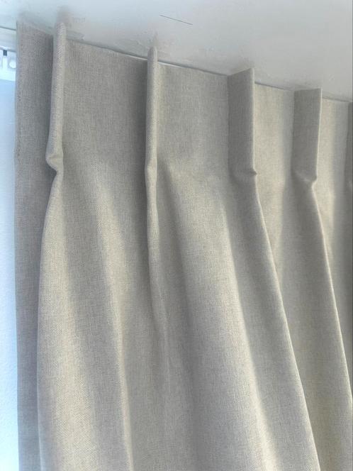 NIEUW verduisteringsgordijnen. 50 gordijnen beschikbaar, Huis en Inrichting, Stoffering | Gordijnen en Lamellen, Nieuw, Beige